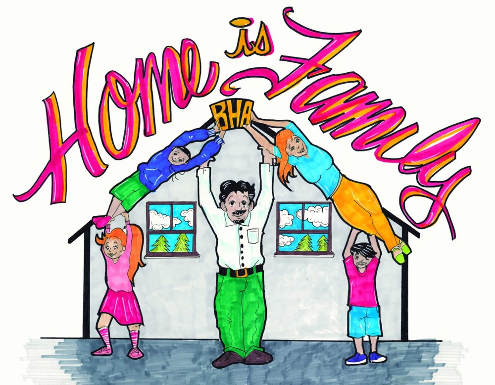 October What Home Means to Me Calendar Winner, Home is Family